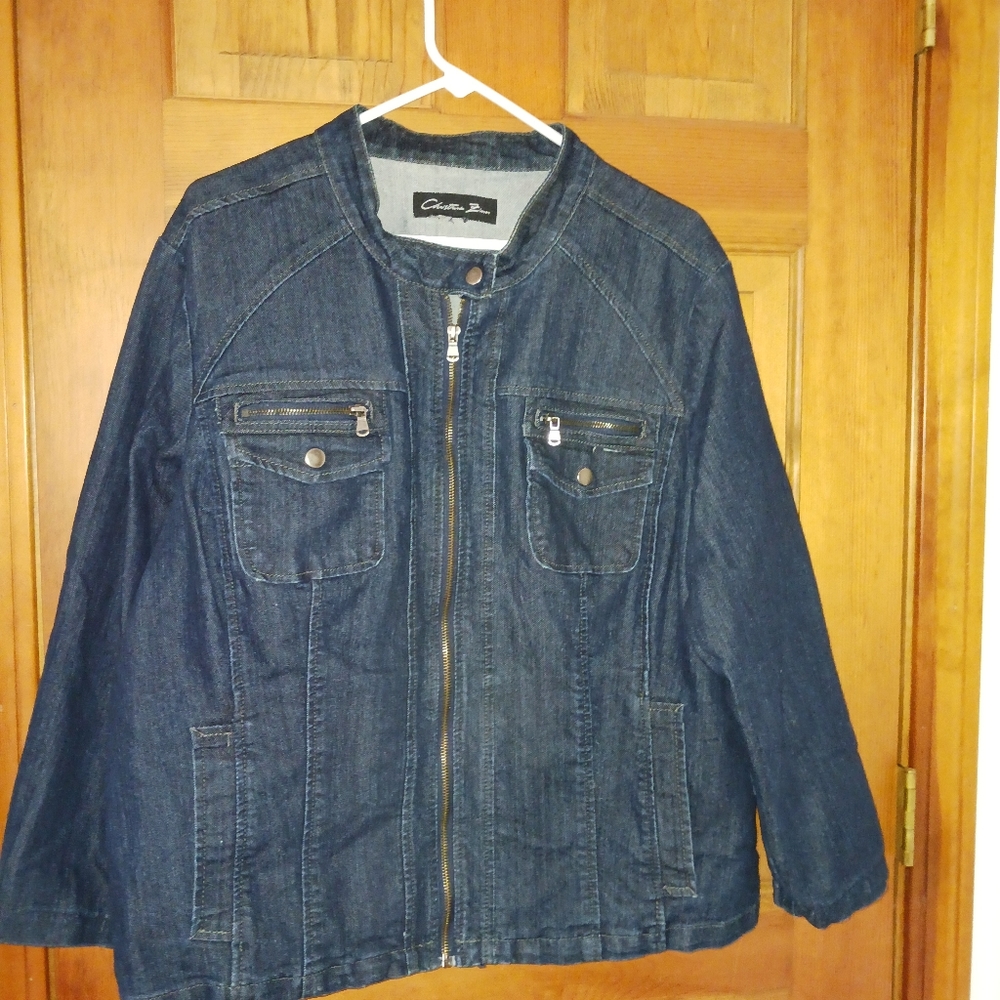 Christiana Zinn Women's Denim Jacket XL